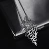 Punk Metal Animal Wolf Head Pendant Clavicle Chain Man Necklace Korean Style Choker Fashion Jewelry
