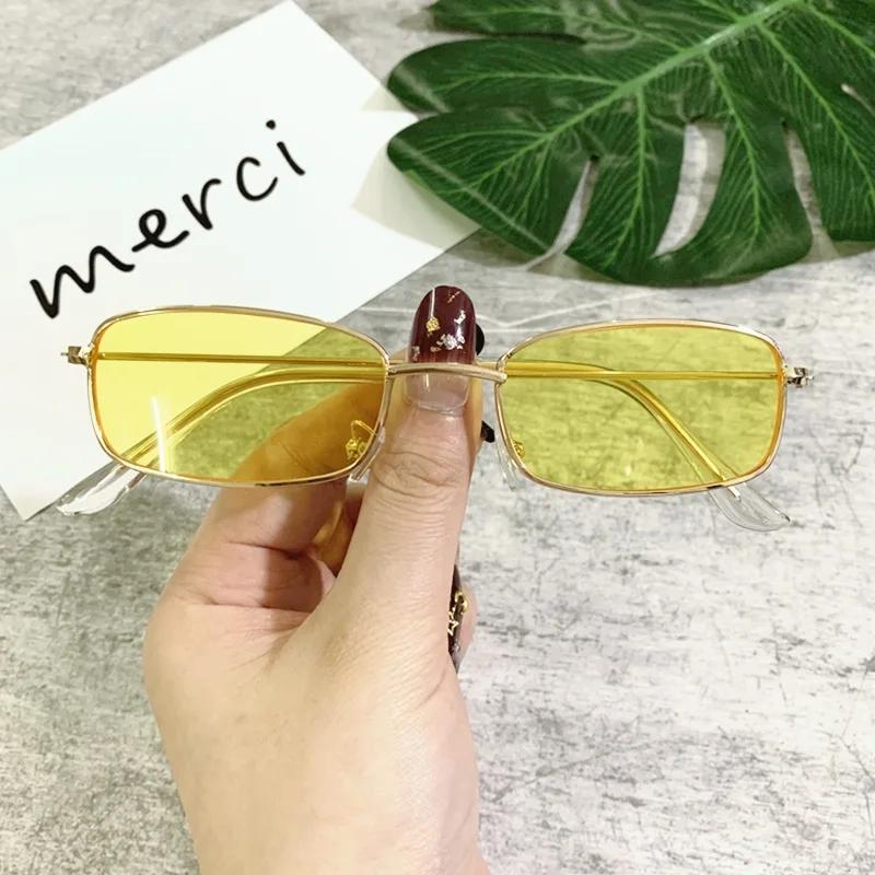 Oval Sunglasses UV400 Unisex Retro Small Frame Fashion Protection Sun Glasses Summer Vintage Design Shades Eyeglasses Daily Wear
