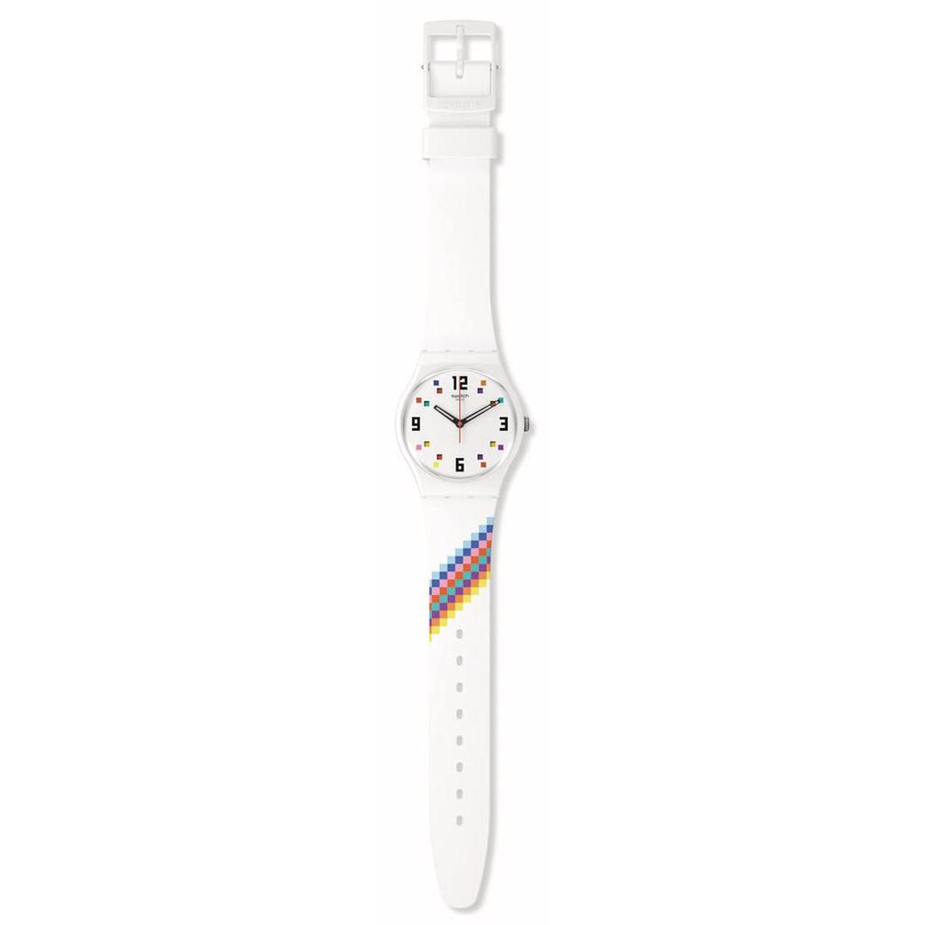 Часы SQUARES THE MARCH COLLECTION SO28W700 White [Swatch] MERRY-GO-ROUND