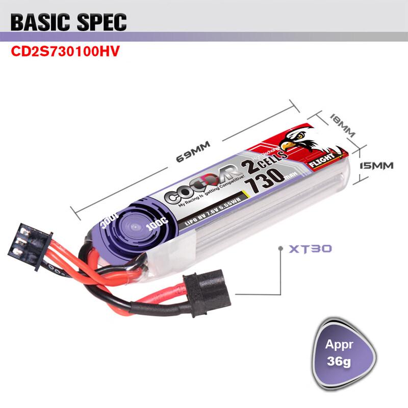 CODDAR Eagle Krypton HV LiPo Battery