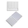 28 Wells Paint Palette Supplies Imitation Porcelain Rectangular Painting Mixing Tray for Painting Artists Oil Paints