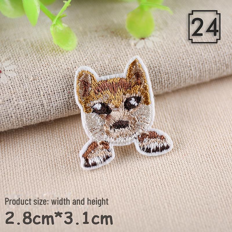 Очаровательная нашивка с изображением маленького животного для детской одежды