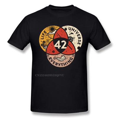 Футболка «42 Answer To Life Universe And Everything», хлопковые, удобные, высококачественные футболки, женские и мужские рубашки