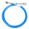 CO2 Soda External High Pressure Adapter Hose Kit CGA320 for Soda Stream Blue 2m/6.6ft