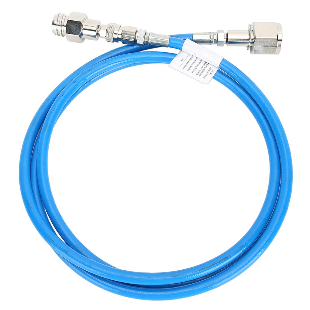 CO2 Soda External High Pressure Adapter Hose Kit CGA320 for Soda Stream Blue 2m/6.6ft