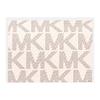 Michael Kors Soho Классическая Сумка на плечо с квадратным клапаном и монограммой из ПВХ Женские сумки Ванильно-Белый 35S6G1SC7B-VANILLA