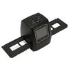 Film Scanner 2.36in TFT LCD 5MP JPEG Preview Playback Editing CMOS Slide Scanner for 35mm 135mm Color Black White