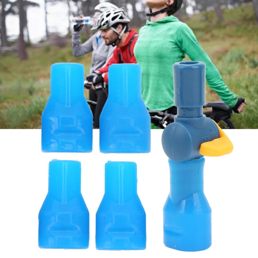 6PCS Silicone Bite Valve Replacement Tube Nozzle Replacement for Hydration Bladder