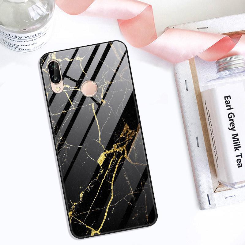 Чехол для Huawei P30 Lite P30 P20Pro Lite Закаленное Стекло Жесткая Задняя Крышка Для Huawei P20 Pro Чехол для Телефона Fundas Capa P30 Pro P20Pro