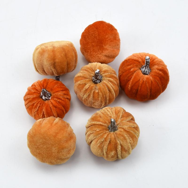5/10Pcs Halloween Simulation Pumpkin Desktop Decoration Halloween Party Foam Pumpkin Halloween Decoration