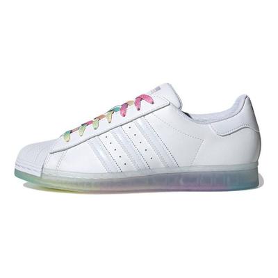 Кроссовки унисекс Superstar White Rainbow Sole Cloud-White GW9682