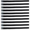 10pcs Tie Down Strap Zinc Alloy Press Buckle Dirt Resistant Nylon Lashing Belt for Goods Luggage