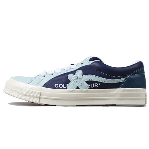 One Star Golf Le Fleur x One Star Converse Ox Industrial Pack - Blue 164024C