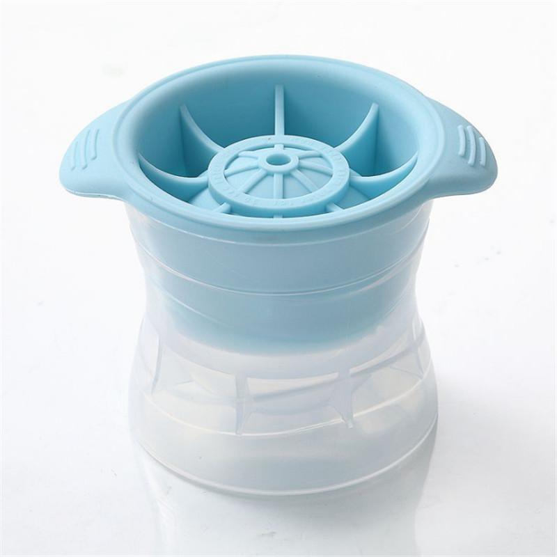 1 шт., круглая форма для кубиков льда для виски, силиконовая сферическая форма для кубиков льда, машина для приготовления льда, быстрозамораживающая форма для льда, кухонные гаджеты