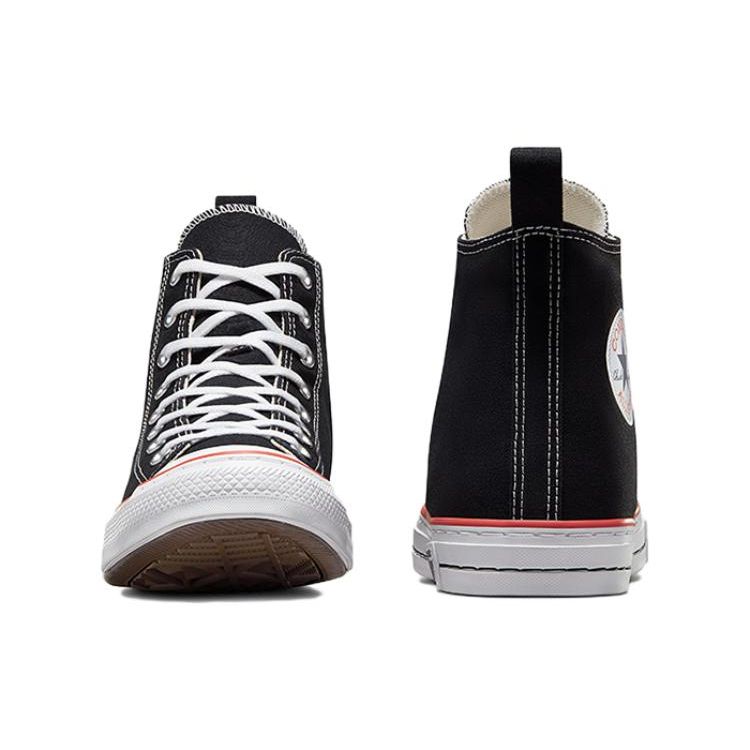 Converse All Star Удобные Универсальные Прочные Легкие Дышащие Высокие парусиновые кеды Унисекс Кроссовки Черные A04502C