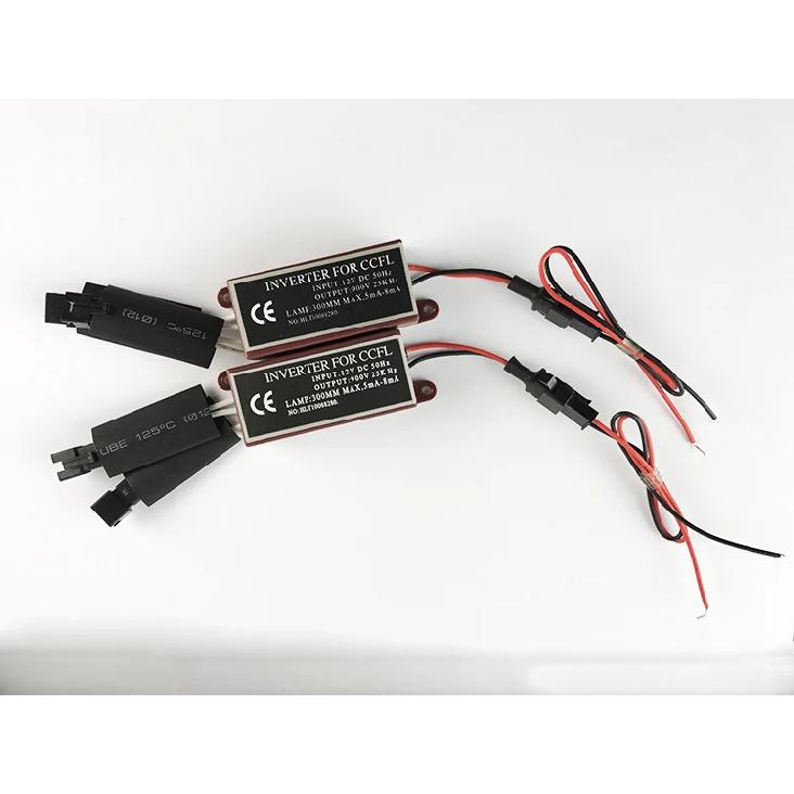 2022 new 1pc CCFL Inverter for CCFL Angel Eyes Light  Ring Spare Ballast case for any cars GGG
