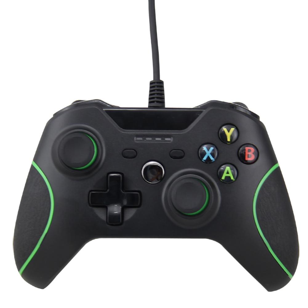 Проводной USB-контроллер для Xbox One, игровой контроллер для ПК для Wins 7, 8, 10, джойстики Microsoft Xbox One, геймпад с двойной вибрацией