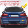 Auto Front /Rear Bumper Tow Hook Cover Cap For Bmw M3 2007-2013 E90 E92 E93 #51127891280 51128046676 51118043981 Hauling Lid