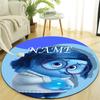 Personalized I-Inside Out Round Chair Office Rug - Perfect for Mat, Office Chair & More - Ideal Gift for Birthdays and Holidays
