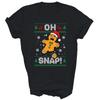 Oh Snap Gingerbread Christmas Cookie Baking Unisex Shirt Gift