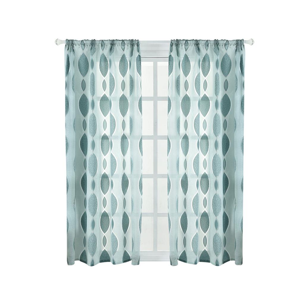 Тюль Прозрачный Окно Экран Дверь Балкон Гостиная Полупрозрачные Жалюзи Занавес