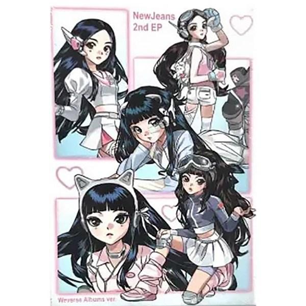 NewJeans NEWJEANS Альбом Get Up GET UP Версия Weverse 2-й Альбом WEVERSE ALBUM Super Shy