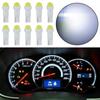 10 шт. Автомобильная светодиодная подсветка приборов T5 COB, высокая яркость, энергосберегающие аксессуары, лампа для внутреннего индикатора автомобиля B1G3