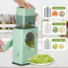 Vegetable Shredder Rotary Cheese Grater Manual Ice Shaved Machine Nut Grinder  Smoothies