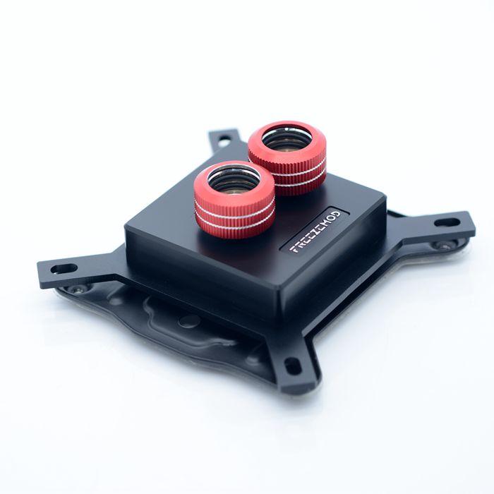 FREEZEMOD Black CPU Water Cooler Block Sprayable Lquid For Intel 115X 2011 1151 Watercooling CPU Block For Modding INTEL-POI3