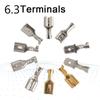 50Pcs 6.3 Crimp Terminal Male Female Spade Connector Crimping Terminals