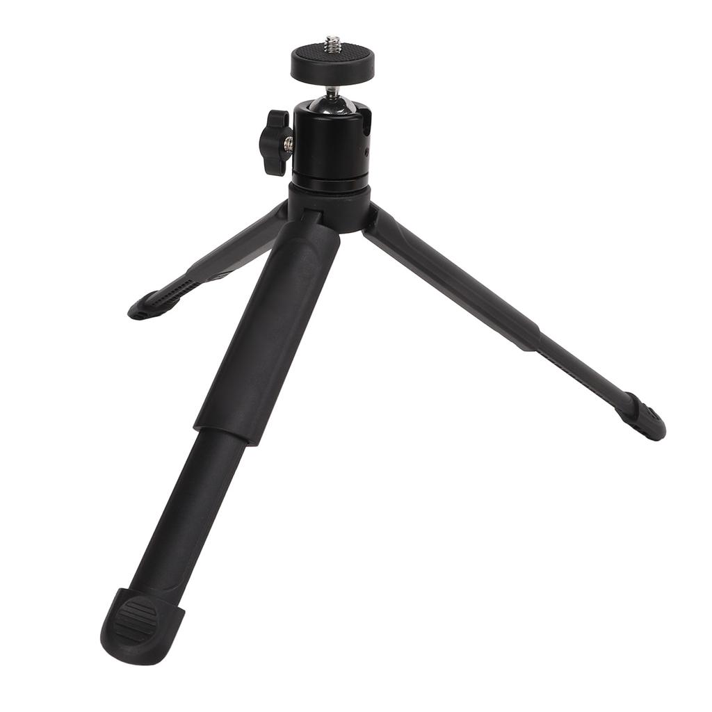 KINGJOY Настольный штатив 2 секции выдвижной мини-штатив для прямых трансляций подставка для телефона и камеры