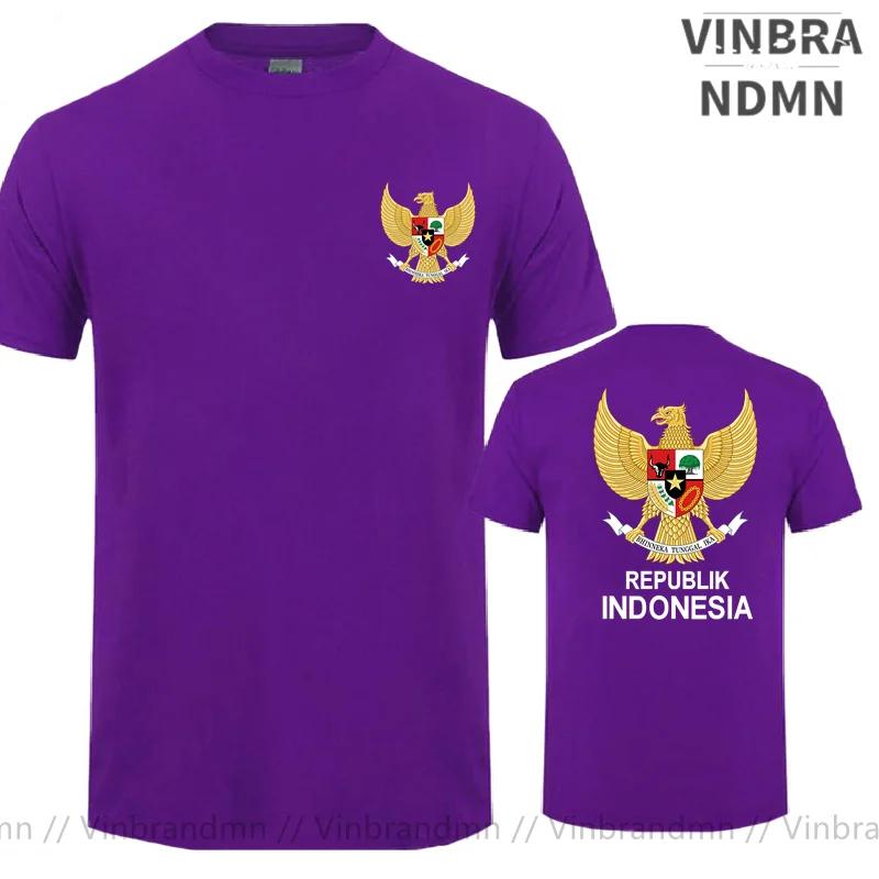 Indonesia Indonesian Coat Of Arms T Shirt Unisex Unisex Jerseys Nation Team Tshirt Meeting Fans Streetwear Fitness Casual Idn Tshirt