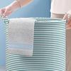 Large Capacity Laundry Basket Cotton and Linen Storage Bag Fashion Children Toys Organizers
