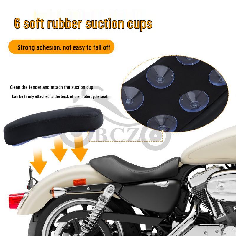 Сумка-сиденье на присосках для Harley Sportster XL1200/883/72/48 и подушка