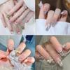 Sweet & Cool Yiyiwu Nail Art Stickers: Removable Wearable False Nails