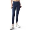 AULIFLOWER Yoga Yoga Sports Tights for Hot and Gym Wear Size Women's Pants, Leggings, Sweat-Wicking, Quick-Drying, High-Waisted Yoga, Pilates, (Navy,
