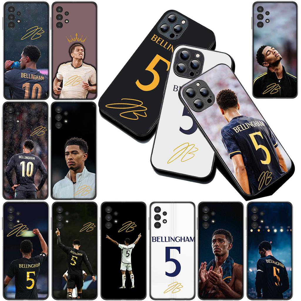 Cover for Motorola Moto Edge 70 60 Fusion NEO Pro G56 G96 G04 G05 20 G Stylus Phone Case Soccer No 5 B-Bellinghams Football No5