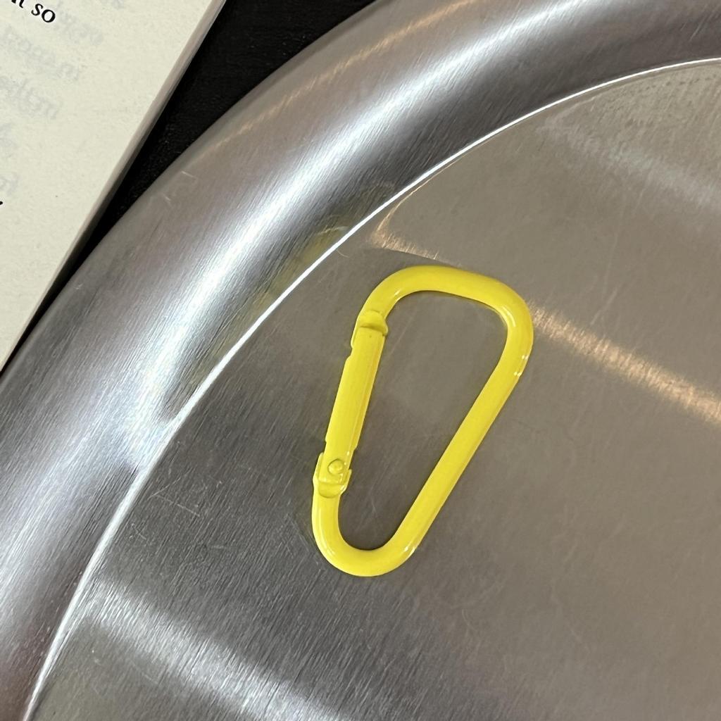 Красочный брелок-подвеска для сумки в стиле Miu, карабин, кольцо для ключей, пружинный крючок, ювелирный аксессуар