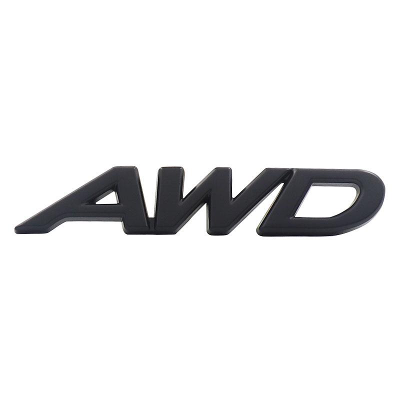 3D AWD для крыла багажника Название Наклейка Эмблема Значок Стикер