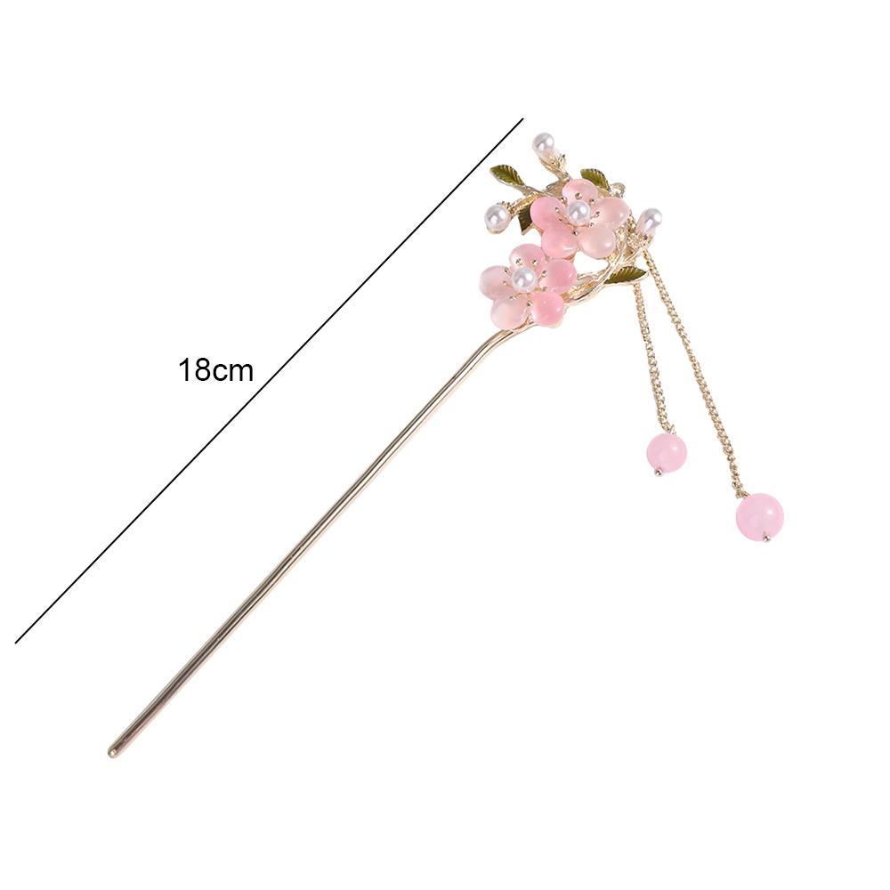Tool Tassel Flower Metal Hairpin Chinese Style Headwear Ancient Style Hairpin Hanfu Hair Sticks
