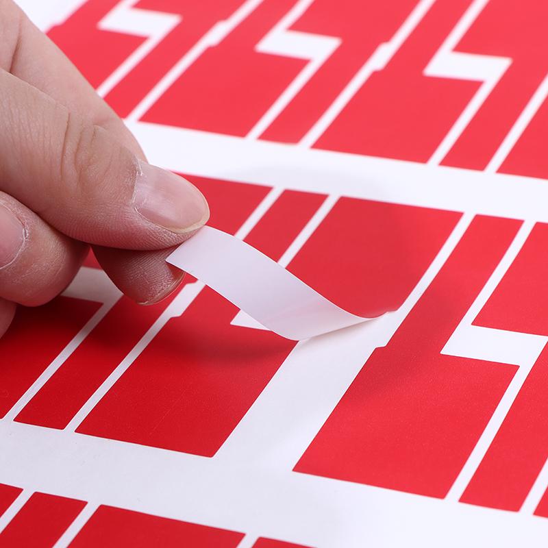 300Pcs Self-Adhesive Cable Labels Waterproof Identification Tags Stickers