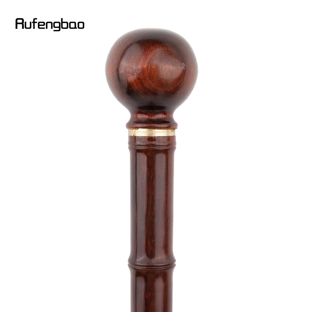 Красная круглая деревянная бамбуковая трость для ходьбы, декоративная косплейная вечеринка, деревянная трость, палочка для Хэллоуина, посох 90 см