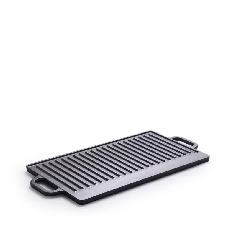 SMVP Cast Iron Striped Grill & Frying Pan