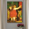 Fernando Botero Collection Decorative Paintings Contemporary Art Prints and Modern Home Living Room Wall Decor Canvas Painting No Frame