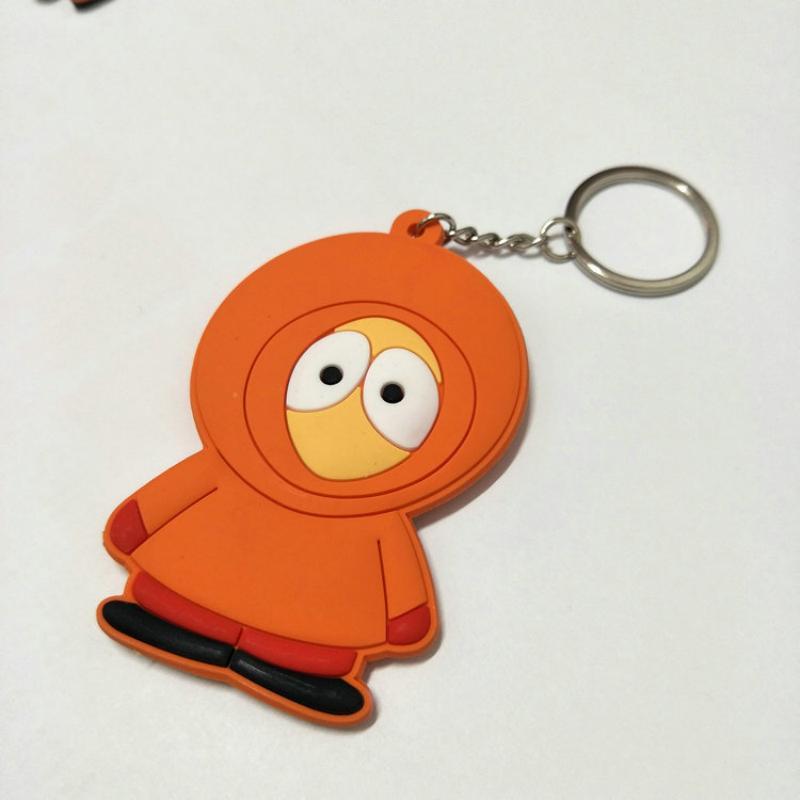 Силиконовый брелок Южный Парк, украшение в виде мультяшного персонажа, подарок