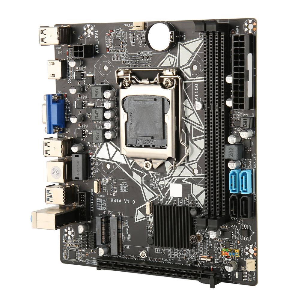 H81A Motherboard Professional Supports LGA 1150 Pins DDR3 Desktop Motherboard with HD Multimedia