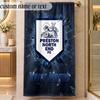 Beach TowelPreston North End Custom Name Text Personalized Soft Towel for Beach Pool Indoor Home Decor Gift
