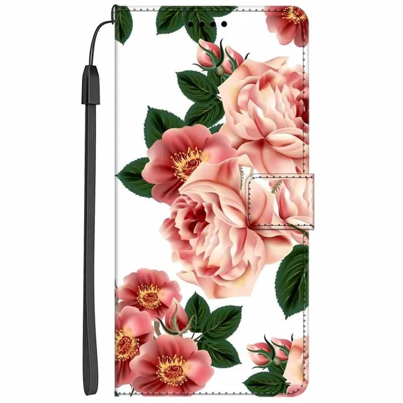 Кожаный чехол-книжка с подставкой для Oppo Reno13 F, кошелек с рисунком Льва и Кошки, Funda для Reno13 F 4G 5G, мультяшный кошелек, чехол-подставка для телефона Reno13 F