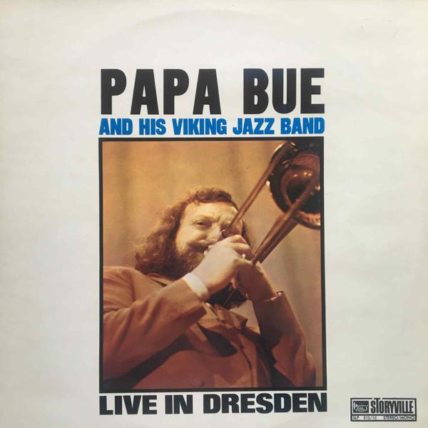 Виниловая пластинка PAPA BUES VIKING JAZZ BAND Live In Dresden SLP815 Storyville 1971 Дания Джаз Б/у