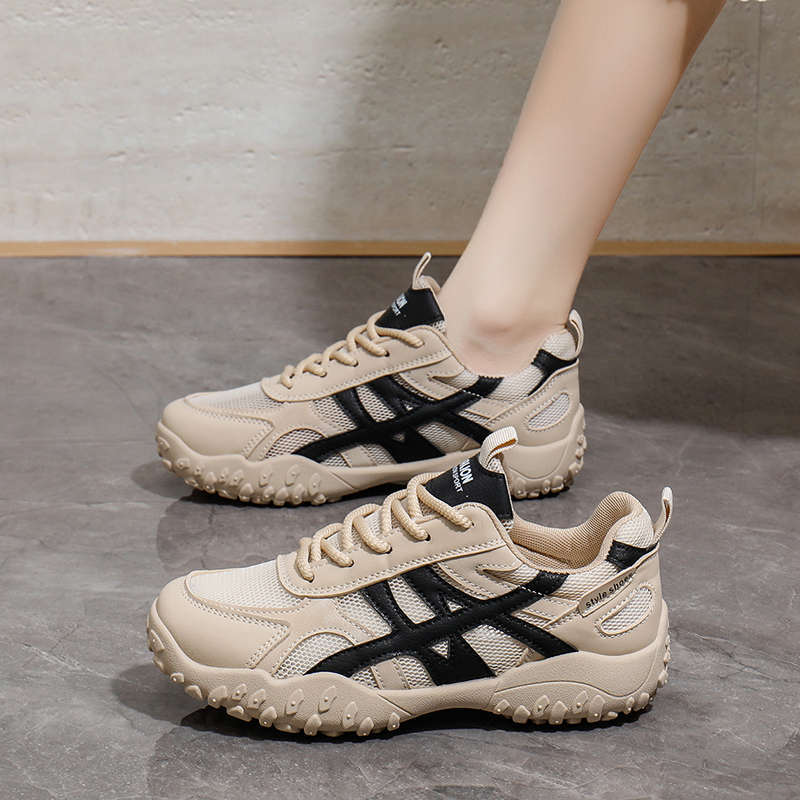 Breathable Mesh German Training Sports Shoes Women's Spring and Autumn New Summer Net Shoes Women's Casual Dad Shoes Women